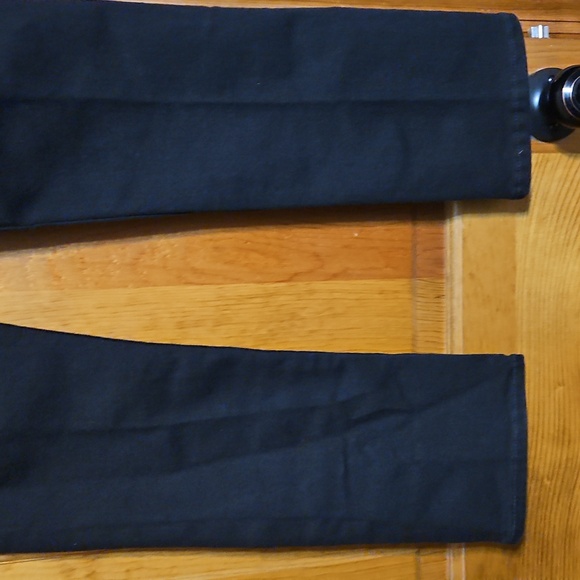 NWOT MOTHER The Tomcat Ankle Black Denim Buttonfly Stretch Jeans - Picture 9 of 16